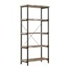Rustically designed Bookcase With 4 Open Shelves
